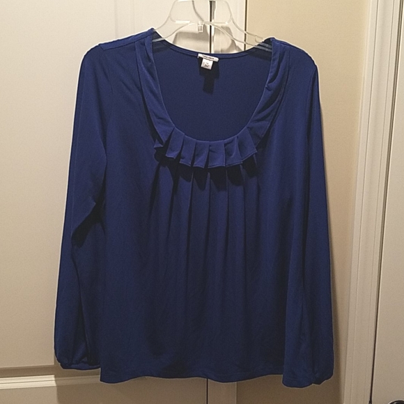 Worthington Tops - Worthington blue blouse